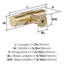 Poignée d'armoire 2 po (51 mm) Faircrest-111952265