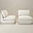 Woolf Modern Boucle Upholstered Slipper Chair (Set of 2)-1523843795