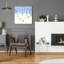  «Winter Geese» par Elle Media Group, art mural en verre acrylique, 24 po x 24 po-1080040822