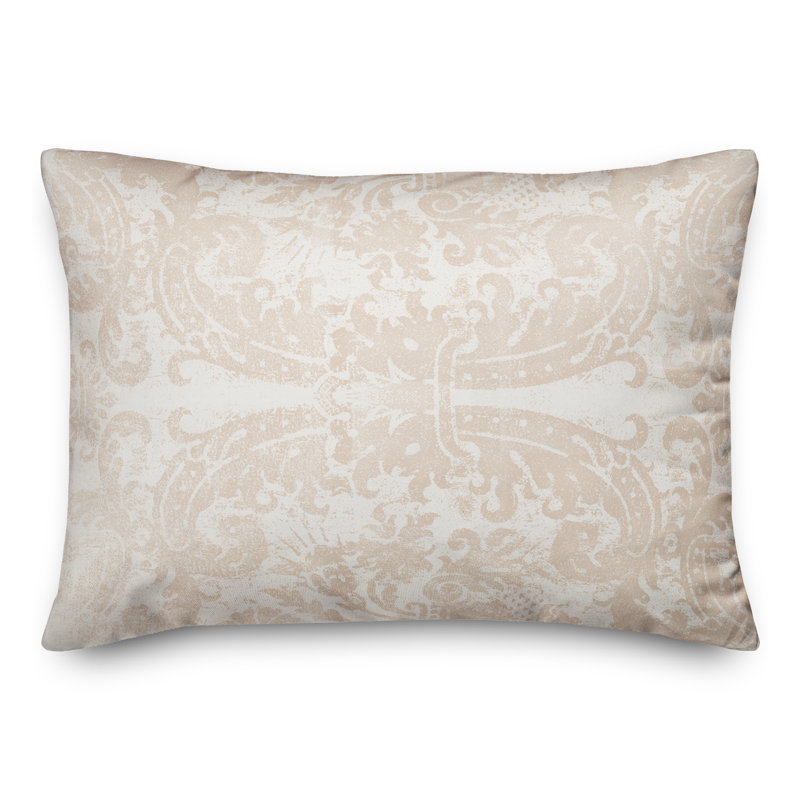  Ornate Rectangular Pillow Cover & Insert