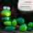 16"H Caterpillar Solar Statue with Light-Up Eyes