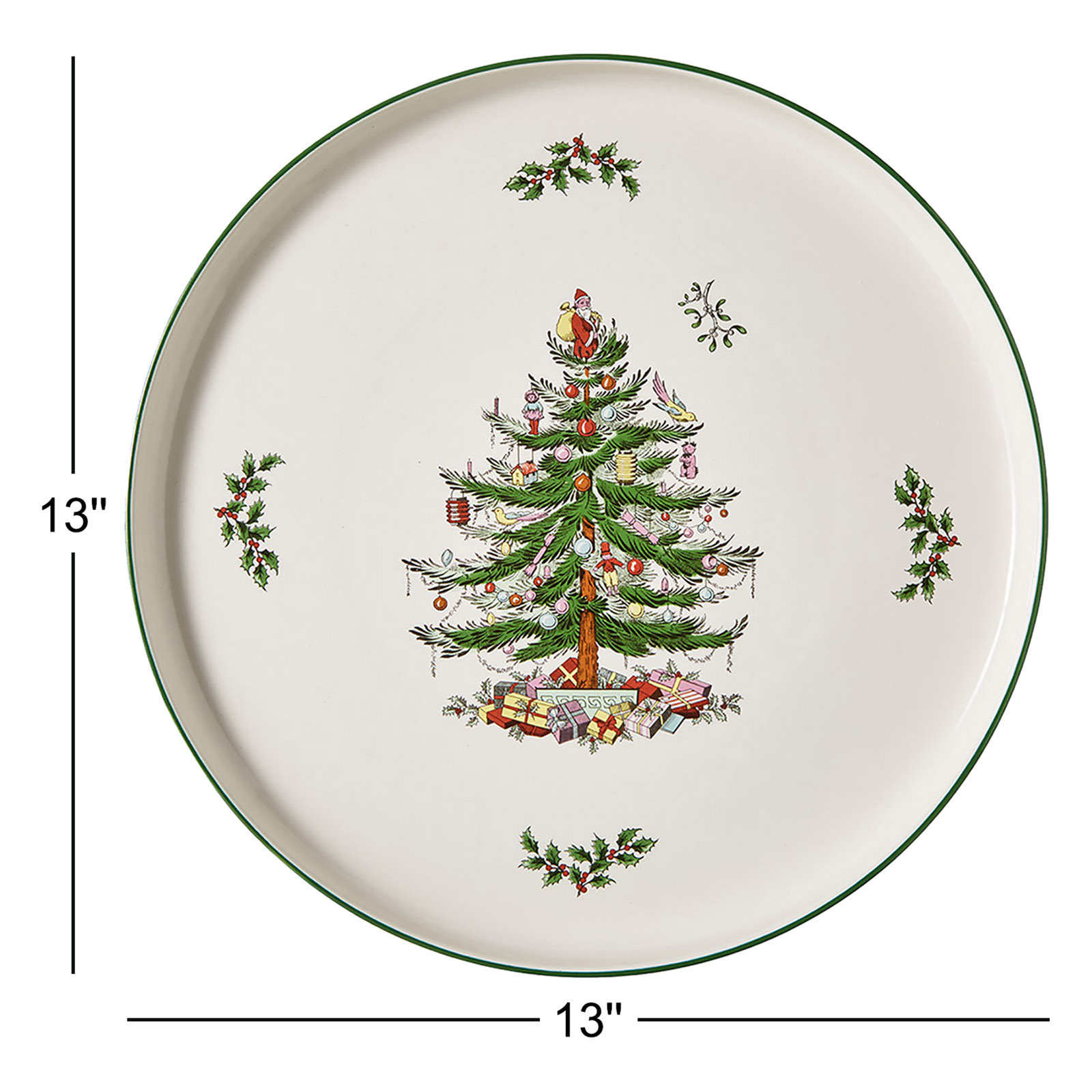 Christmas Tree Lazy Susan
