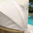 53.1" Wicker Outdoor Patio Daybed With Retractable Canopy