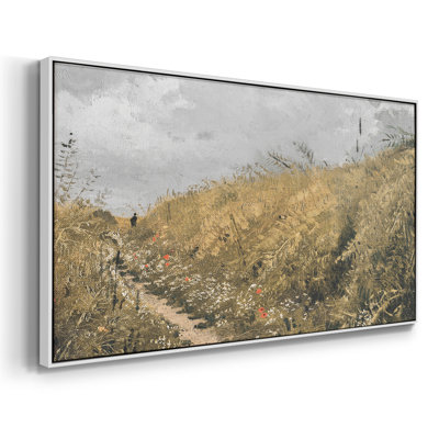 Série paysage - MCLXVII - Toile tendue avec châssis encadré - Prêt à être accroché