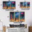 Cosmic Wanderer Crystal Pillars - Space Landscape, ensemble de reproductions d'art mural-1292683643-1292683642