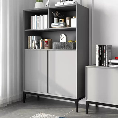Italian style luxurious large storage bookcase