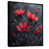 Toile avec cadre flottant noir