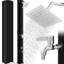 Solar Powered Metal Free Standing Outdoor Shower and Footwash Spout-112500893
