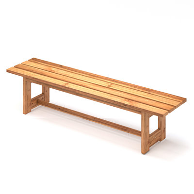 Banc de jardin en bois Inyokern