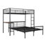 Lit superposé en métal avec bureau, échelle et lattes de qualité pour la chambre à coucher-1417425310