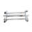 Frerichs 48'' Metal Rolling Industrial Pipe Clothing Rack