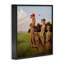 Suricates jouant au golf, impression sur toile-1785023853-1782799523