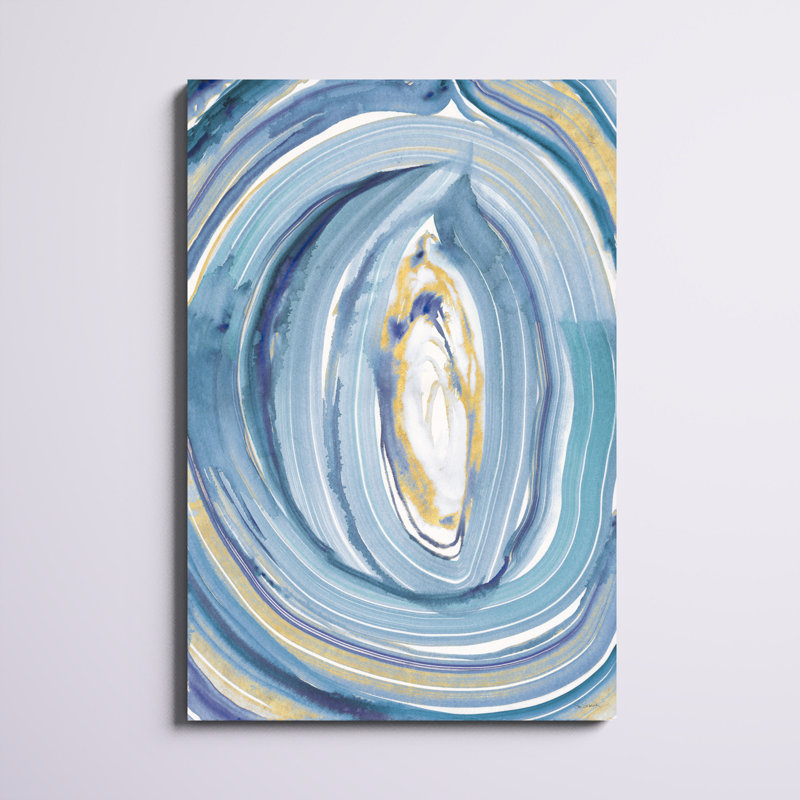 Terrain Gilded I - peinture sur toile tendue, H 48 po x l 32 po