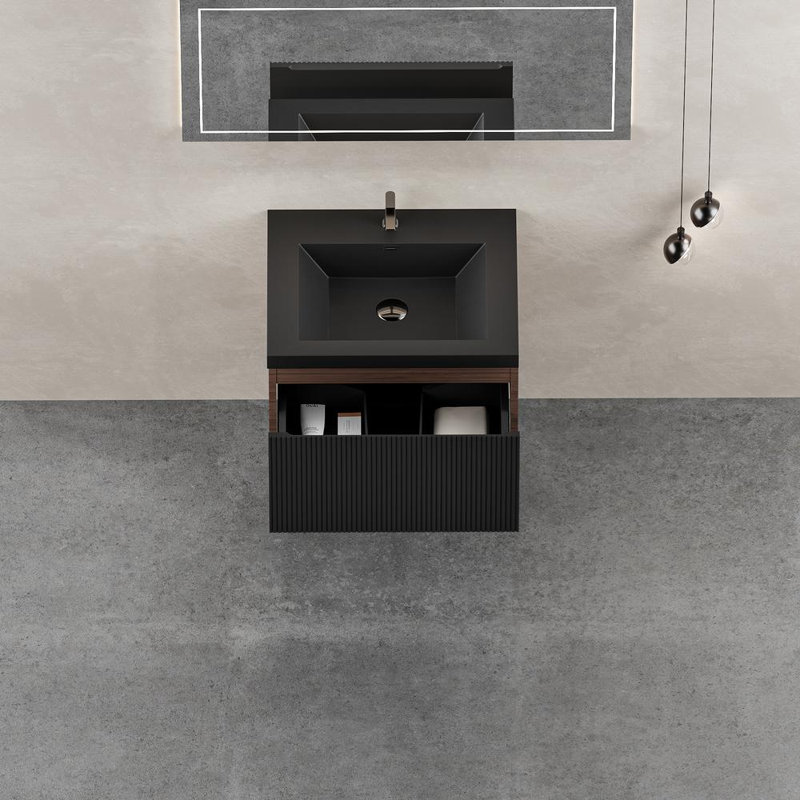 23.62'' Floating Bathroom Vanity with Sink