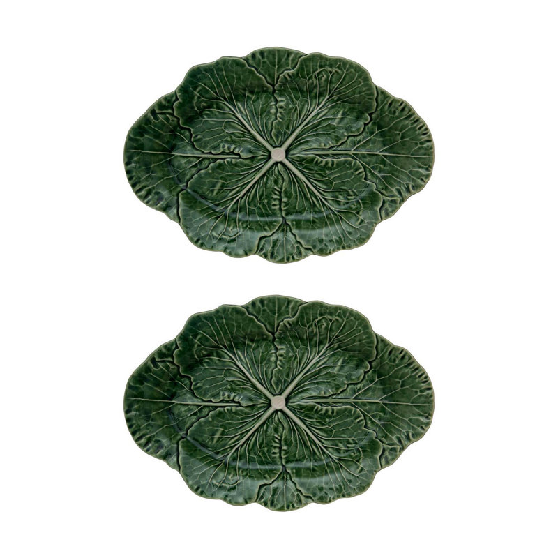 Cabbage Handmade Earthenware Platter