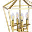 Luminaire suspendu géométrique à 4 lumières Dobson-641454507
