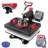 Presse à chaleur 5 en 1 de 12 po x 15 po Machine de transfert de chaleur par sublimation numérique pour t-shirts Bouteille avec bouchon à plaque avec fonction pivotante à 360 degrés