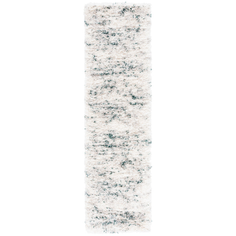 Wawona Shag 800 Performance Abstract Rug, Runner 2'3" x 8'