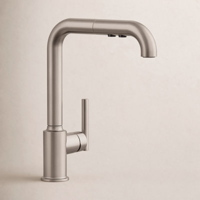 Purist Pull-Out Bar Faucet with Accessories