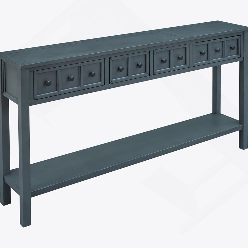 Console 60,03 po, Bleu marine