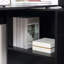 Bureau d'ordinateur en L, bureau d'angle rotatif à 180 ° avec tablettes de rangement, tiroir et armoire, poste de travail pour bureau à domicile, noir-2070345793