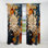 Rideau orange occultant orange et bleu sarcelle tourbillon IV - Abstract Botanicals