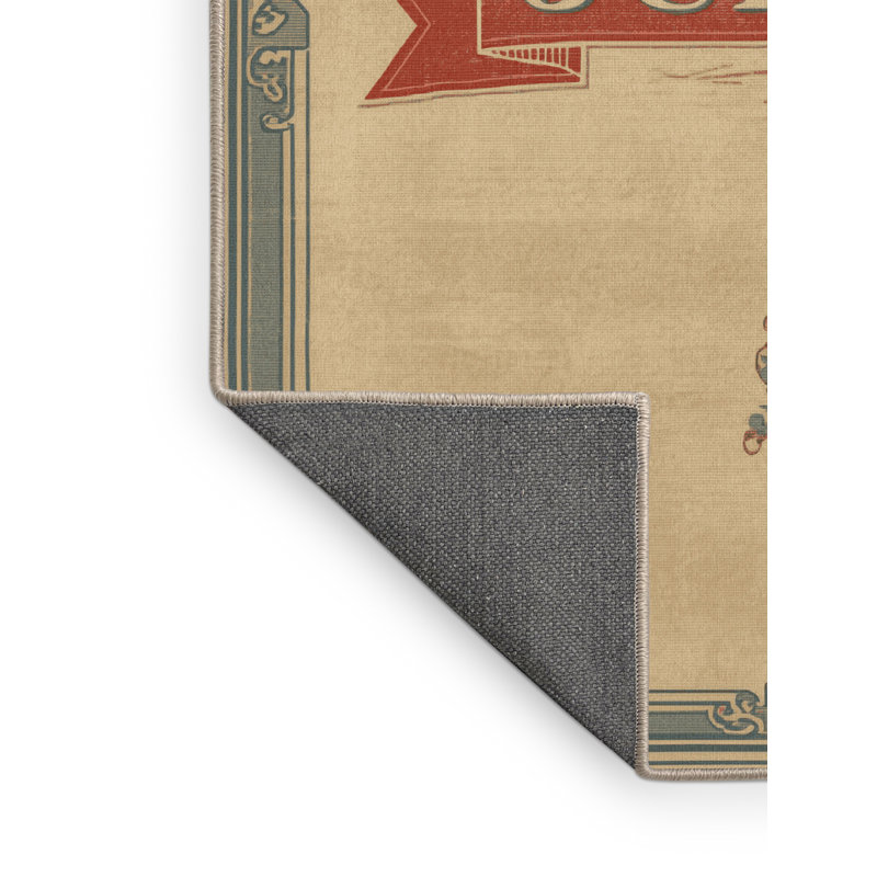 Tapis moelleux et moelleux à motif abstrait brun et beige Fifield, 4 x 2