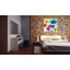 « floral calme pop », reproduction d’impression sur toile tendue-23604864