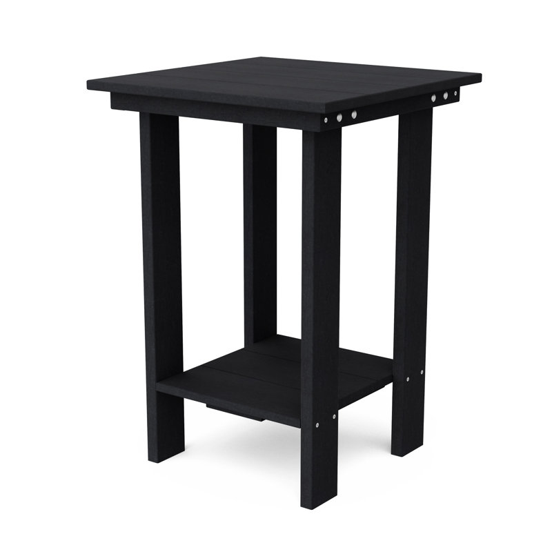 Table de balcon contemporaine, Noir