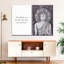 " Buddha Focus Quote Multi Piece Canvas Print " 2 - Pieces-93059461