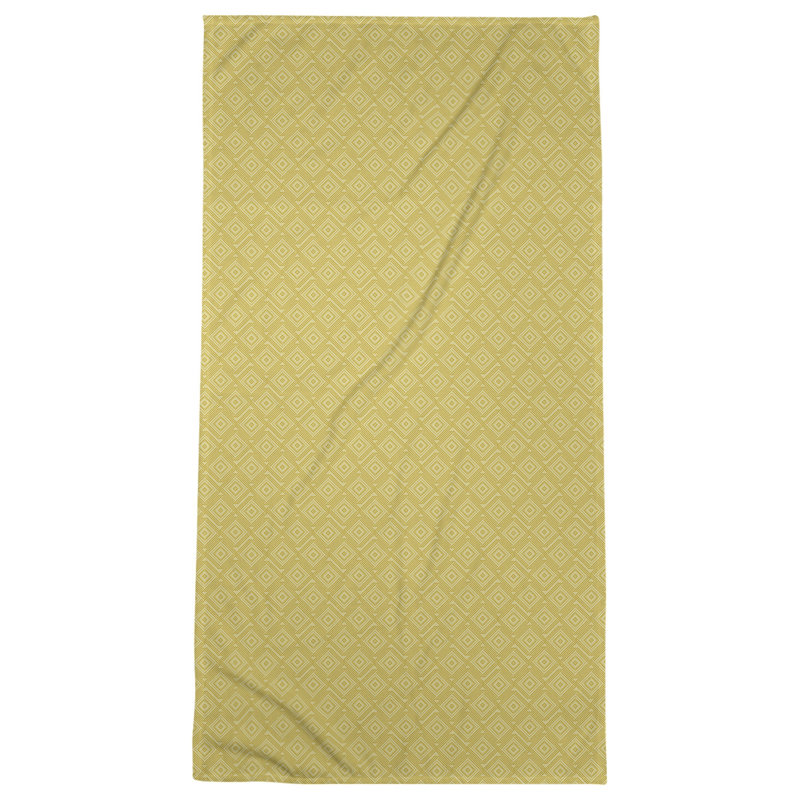 Katelyn Elizabeth Cotton Blend Bath Towel, Yellow