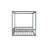 Full Size Canopy Bed (Gray)-1365378469
