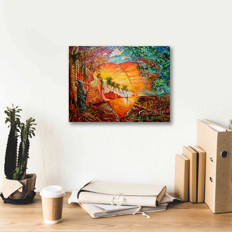 Art mural sur toile Trinx «Follow Your Dream» par Jan Kasparec, H 12 po x l 16 po x P 0,75 po