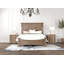 Table de chevet en bois massif luxueuse de style traditionnel 1Pc