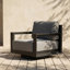 Chaise pivotante en aluminium Aden-197777266