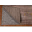Tapis rayé brun à motif tribal Gabbeh 8