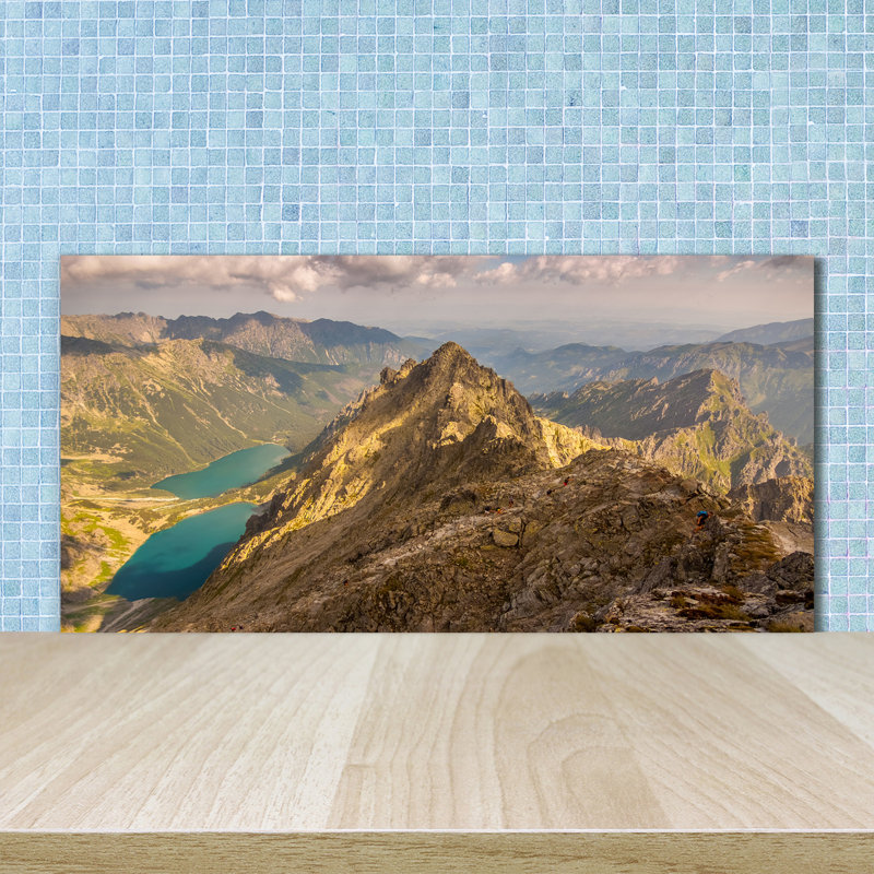 50cm W x 100cm L Glass Peel and Stick Panel