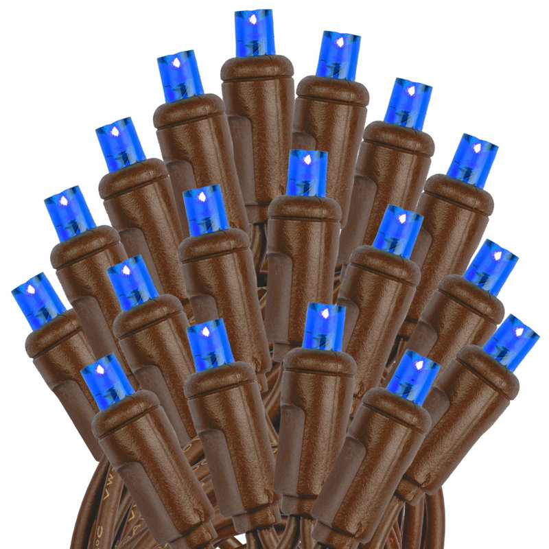50 guirlandes lumineuses à DEL, Bleu