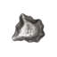 Cast Onyx Bowl, Silver Leaf, Large