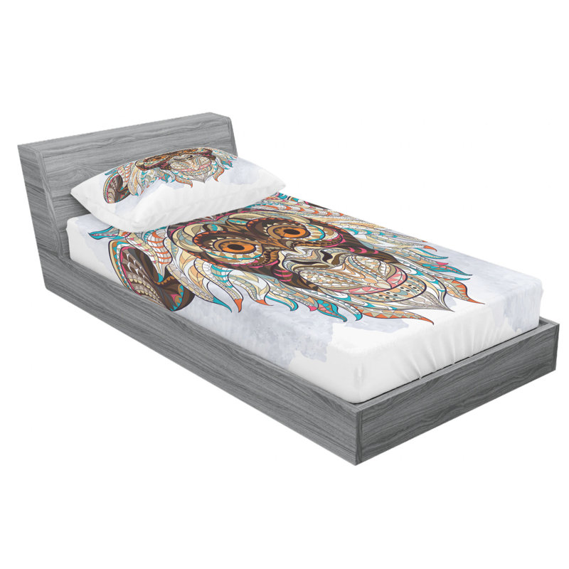 Microfiber Sheet Set, Twin Sheet Set with Fitted Sheet