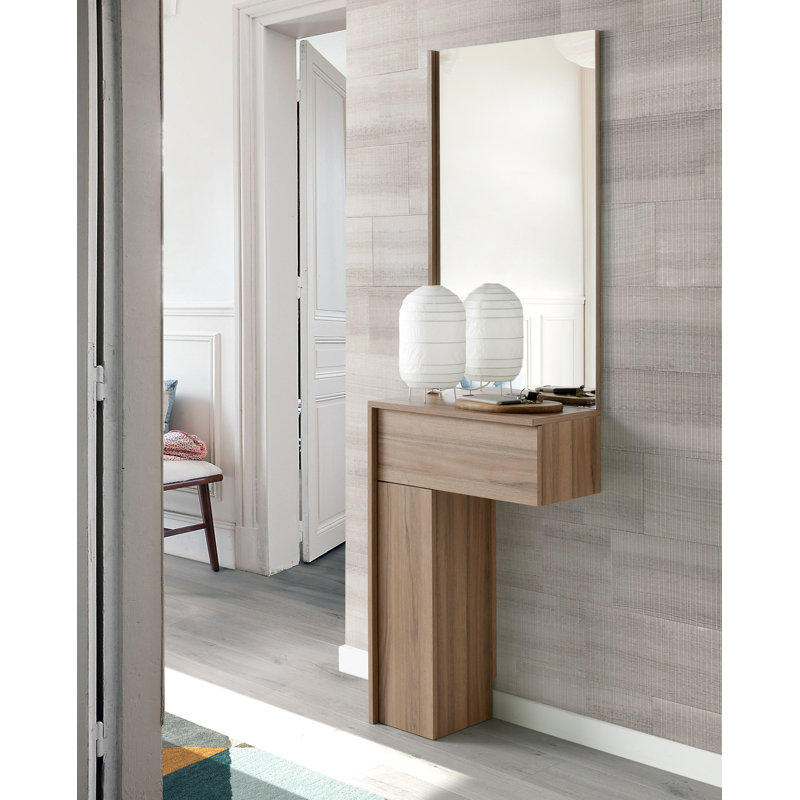Adelman 55cm Console Table, Walnut