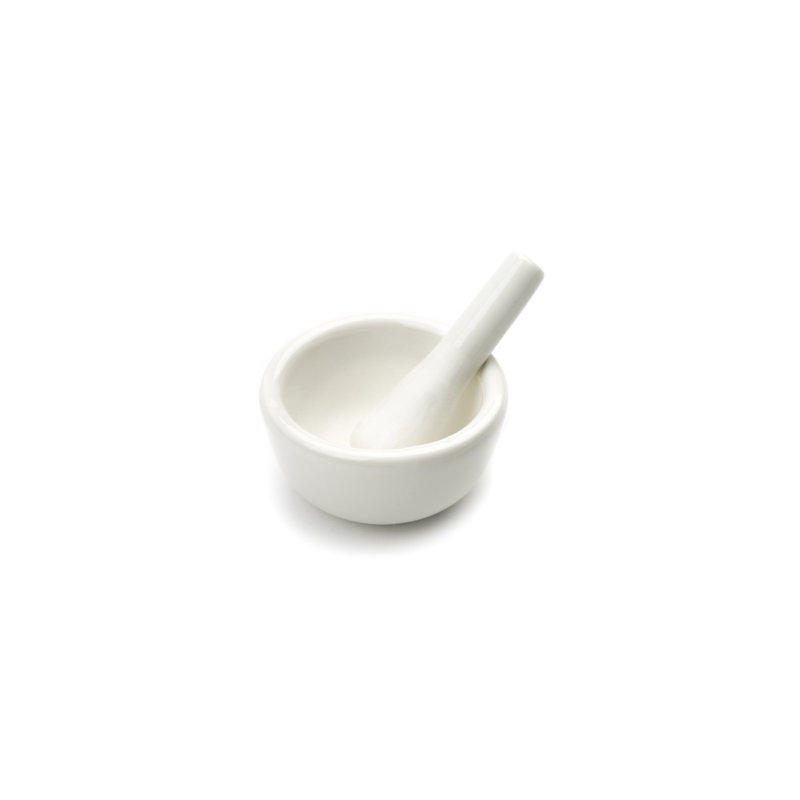 Porcelain Mortar And Pestle Set