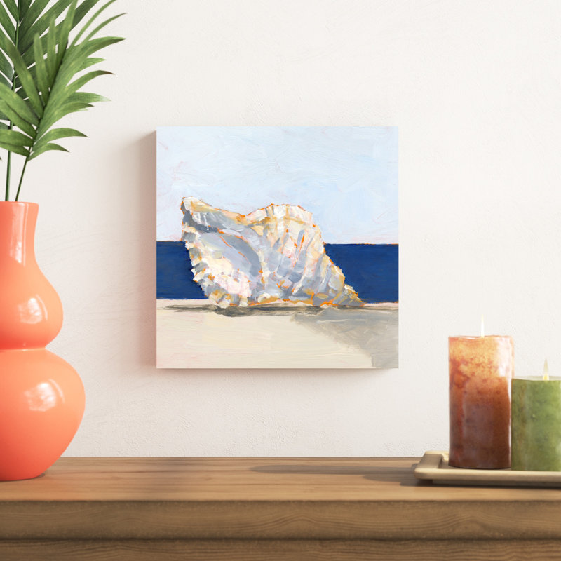 Coquillage près de la côte III, H 12 po x l 12 po x P 1,25 po