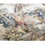 Hand-Knotted High-Quality Brown and Blue Area Rug