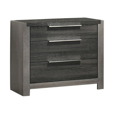 Nightstand, Gray Finish