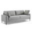 Etta 214.1Cm Velvet Square Arms Sofa-982565750