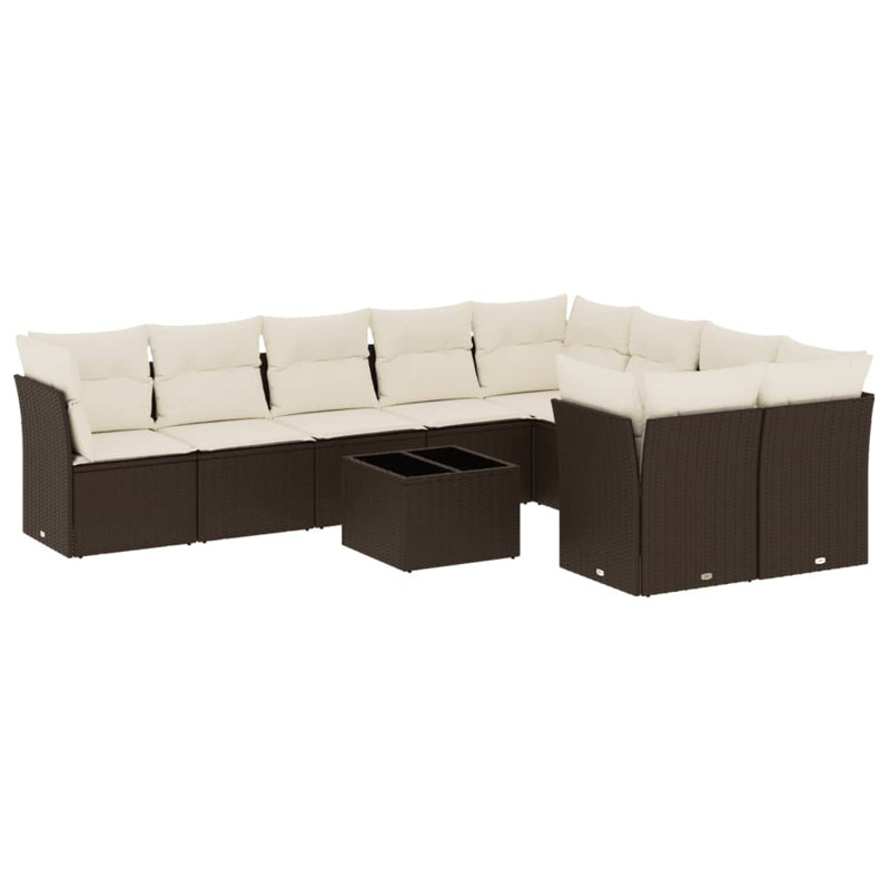 Ensemble de canapé de jardin Vidaxl