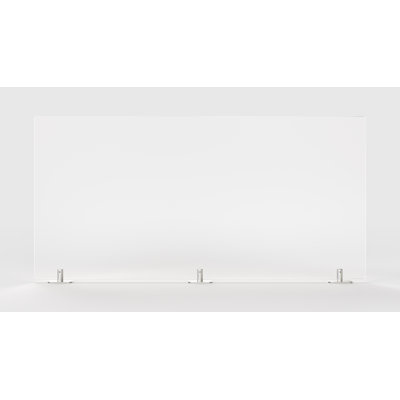 Partition Extender Clear Desk Privacy Panel