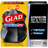 Polyethylene Plastic Trash Bags - 150 Count
