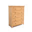 Auray 90cm W 5 - Drawer Chest of Drawers